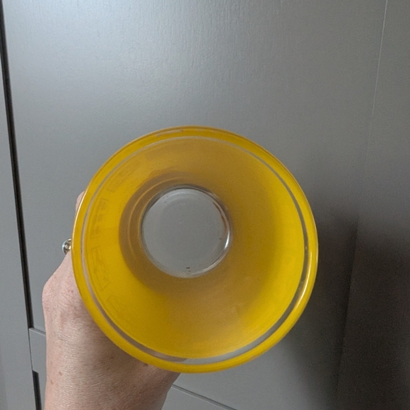 Yellow Canada Centennial Souvenir Glass - Picture 9 of 9